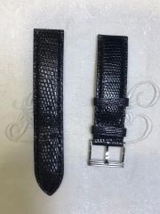 純正良品】 ブシュロン レザーベルト ブラック 22mm用 メンズ 腕時計用