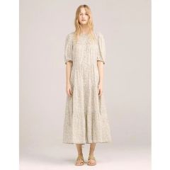 RUMCHE ラムシェ アバンダントライス ドレス マーブル 黄色 2038 