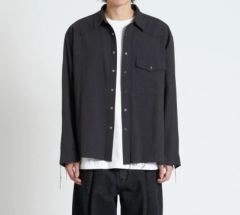 shiun】CUPRO FIBRIL UTILITY SHIRT M - メルカリ