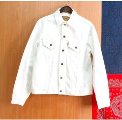日本版 90s LEVI'S リーバイス 70505-03 ヴィンテージ 白デニム