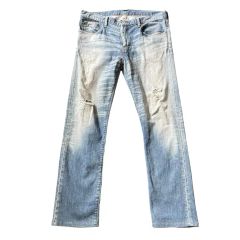 希少 ダブルアールエル RRL ダメージ加工 デニム パンツ 24 - メルカリ