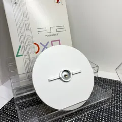 PS2 70000台用 薄型縦置きスタンド SCPH-70110 ホワイト 白色 化粧箱付き b