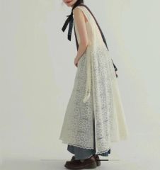 POPPY-Airy tie handkerchief tunic (ivory - メルカリ