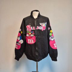 JH Design M&M's スタジャン ブラック ピンク XL - メルカリ