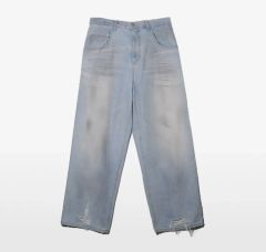 美品】LIBEIRO リベイロ ウエスタンデニムパンツ Sサイズ - メルカリ