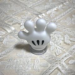 当時物 ディズニーランド ミッキー ペン立て 手 グローブ - メルカリ