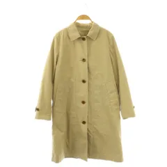 マーガレットハウエル MARGARET HOWELL PROOFED COTTON NYLON ステンカラーコート ダウンライナー付き 0 カーキベージュ /ES ■GY06のサムネイル