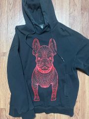 ☆超希少☆美品☆ハイパンダ☆ベロ出しダブルプリント☆パーカー 