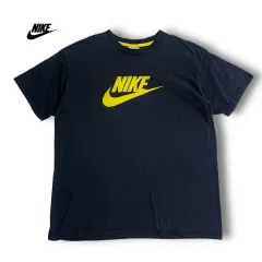 L XL 00年代 NIKE ブラック サマー Tシャツ