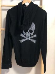 Roen semantic skull mohawk zip up hoodie - メルカリ