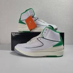 ナイキ エアジョーダン 2 ミッド ホワイトグリーン / 290 新品