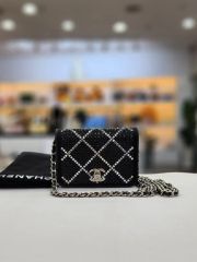 ヴィンテージ♥︎05C希少コレクションCHANELツィード&エナメル♥︎CC 