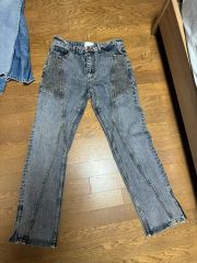 あ*ん様 ALEXANDER WANG デニム ダブルフロントカーペンターデニム