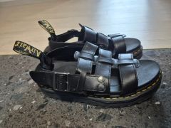 中古♡レア品Dr. Martens スイコックコラボサンダル ブラックUK⑨