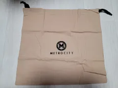 METROCITY ダストバッグ ブラウン 新品 商品 ですのサムネイル
