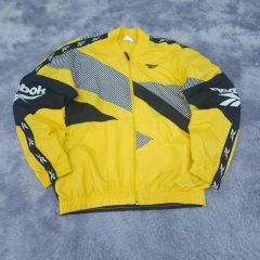 02M771◯ 90s Reebok ウィンドブレーカー トラックジャケット L - メルカリ