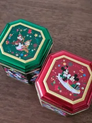 香港ディズニー クリスマス ティンケース セット