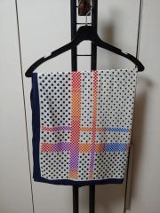 d*2様 【値下げ】希少！LOUIS VUITTON 絵の具柄シルクスカーフ - メルカリ