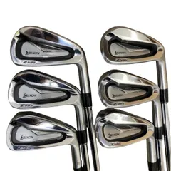 【中古】 ダンロップ SRIXON Z585 6S アイアンセット IR 純正特注シャフト (フレックスその他) メンズ 男性用 右利き 右用 Cランク ゴルフクラブ