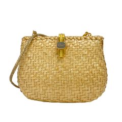【美品】RODO ロド italy/ vintage/チェーンショルダー バッグ RODO ロド 2way ショルダーバッグ チェーン クラッチバッグ ラタン編み