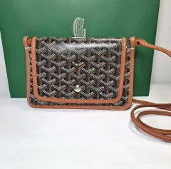 Masion Goyard ゴヤール 플뤼메 ミニ クロスバック WILL (ウィル) ブラウン/ブラックテン 正規品 新品 デパート プレゼント