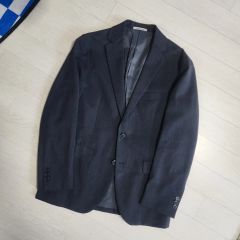 ラコステ LACOSTE ホップサック織り 紺ブレザー FR:50 美品 - メルカリ