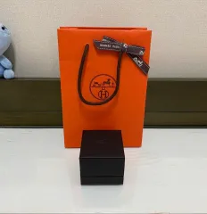 エルメス リングケース (外箱 x) + お買い物バッグ