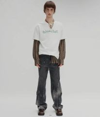 acne studios 24ss シルバーバギーパンツ - メルカリ