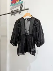 UNGRID シースルーブラウス
