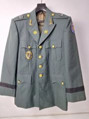 希少 デッドストック 東ドイツ交通警察の礼服生地上衣 - メルカリ