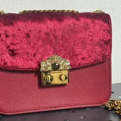 チャールズアンドキース クロスバック ショルダーバッグ チェーンバッグ