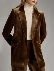 マッシモ ドゥッティ ツアーベルベット ブレーザー ジャケット オールドマネールックのサムネイル