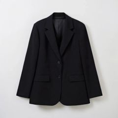 1120新品✨ プラステ プレミアムオックスダブルジャケット ブラック S 