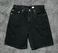 90s リーバイス USA製 シルバータブ RELAXED ブラックショーツ - メルカリ