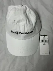 新品 ポロ ラルフ ローレン ベースボールキャップ 白