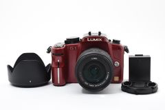<평품> 파나소닉 디지털 일안 카메라 LUMIX (루믹스) G1 렌즈 킷 컴포트 레드 DMC-G1K-R