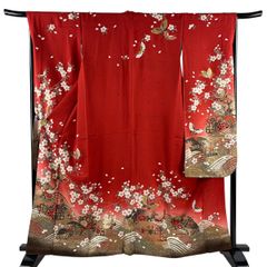 №1逸品&極美品極美品【正絹 和装 着物 振袖 留袖 和装 訪問着 七五三】 谷崎潤一郎の世界＆極美品&希少【正絹 成人式 着物 振袖 留袖 和装