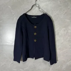 tricot COMME des GARÇONS トリコ・コム デ ギャルソン ネイビー ニット カーディガンのサムネイル