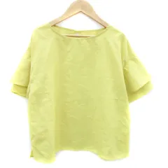 ブリスポイント BLISSPOINT ブラウス カットソー 半袖 M イエロー 黄色 /YM17のサムネイル
