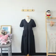 ヴィンテージ H&M ブラック ロング 夏 ONE PIECE