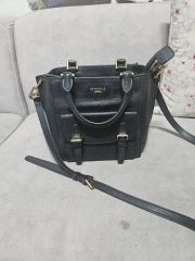 kissora quadro クオドロ レザー 2WAY ハンドバッグ ブラック - メルカリ