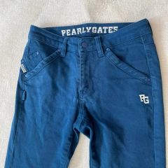 パーリーゲイツ ダイヤストレッチ エンブレムリボン パンツ - メルカリ