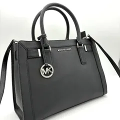 【極美品】マイケルコース ハンドバッグ ショルダーバッグ 2way ブラック 黒 サフィアーノ