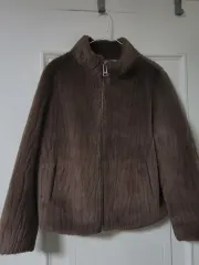 ウールモス ブラウンファージャケット