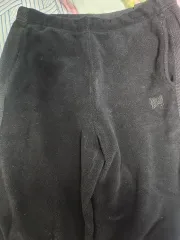 ユニクロ x ニードルズ フリース ワイド パンツ ブラック (JP)