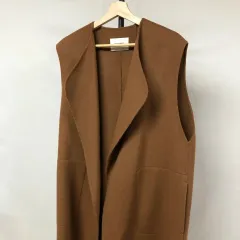 QUEEN'Sラビット ハンドメイド ウールニット コート