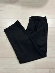 新品BERWICHベルウィッチbert ブラック 48 ウールポリエステルパンツ 