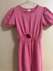 ZARA 女子児童 ピンク パフ ONE PIECE