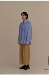 buoy buoy ブロードシャンブレーpocket PAPAシャツ - メルカリ