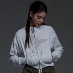 SCULPTOR Flag Track Zip-Up White - メルカリ